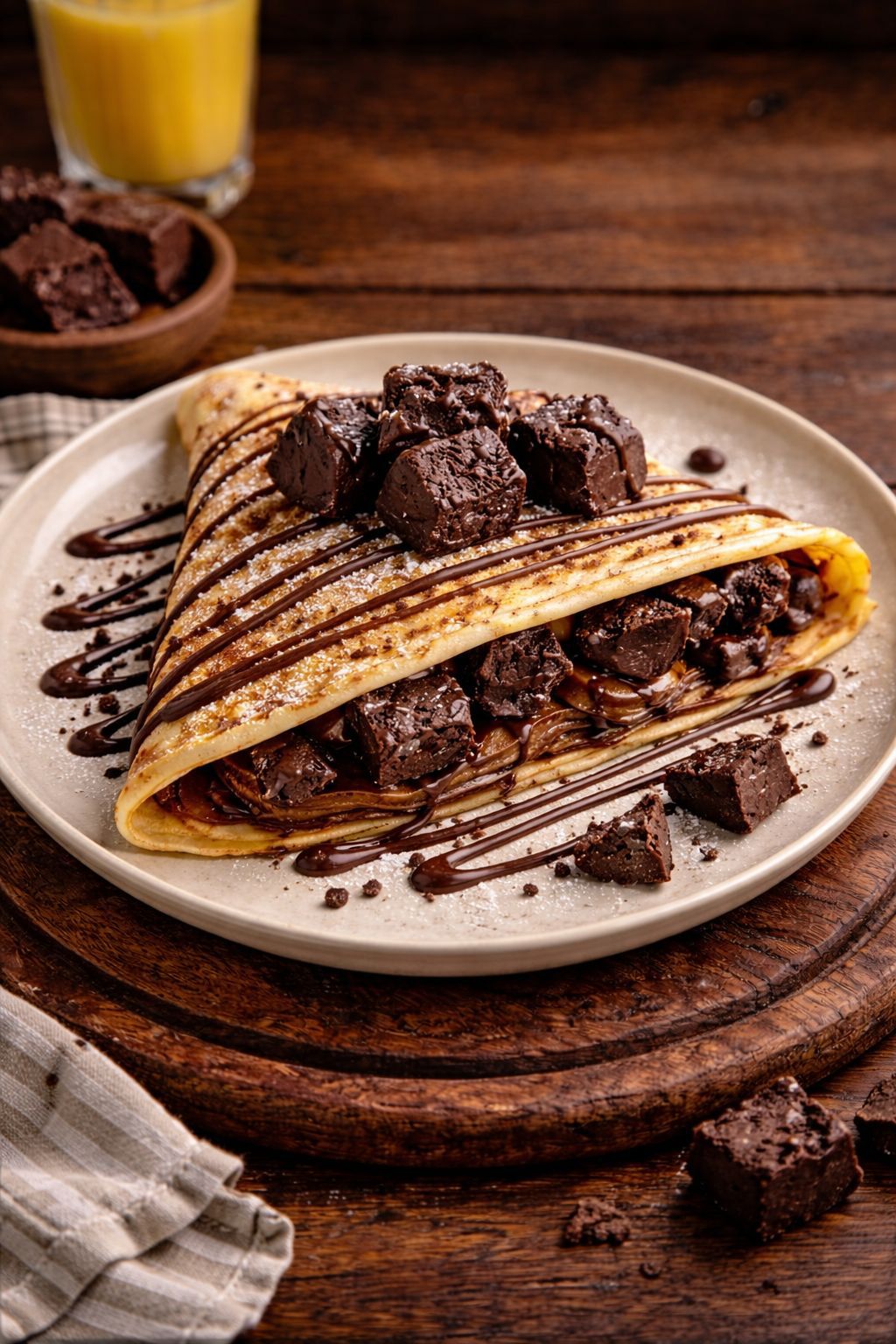 Brownies Crepe