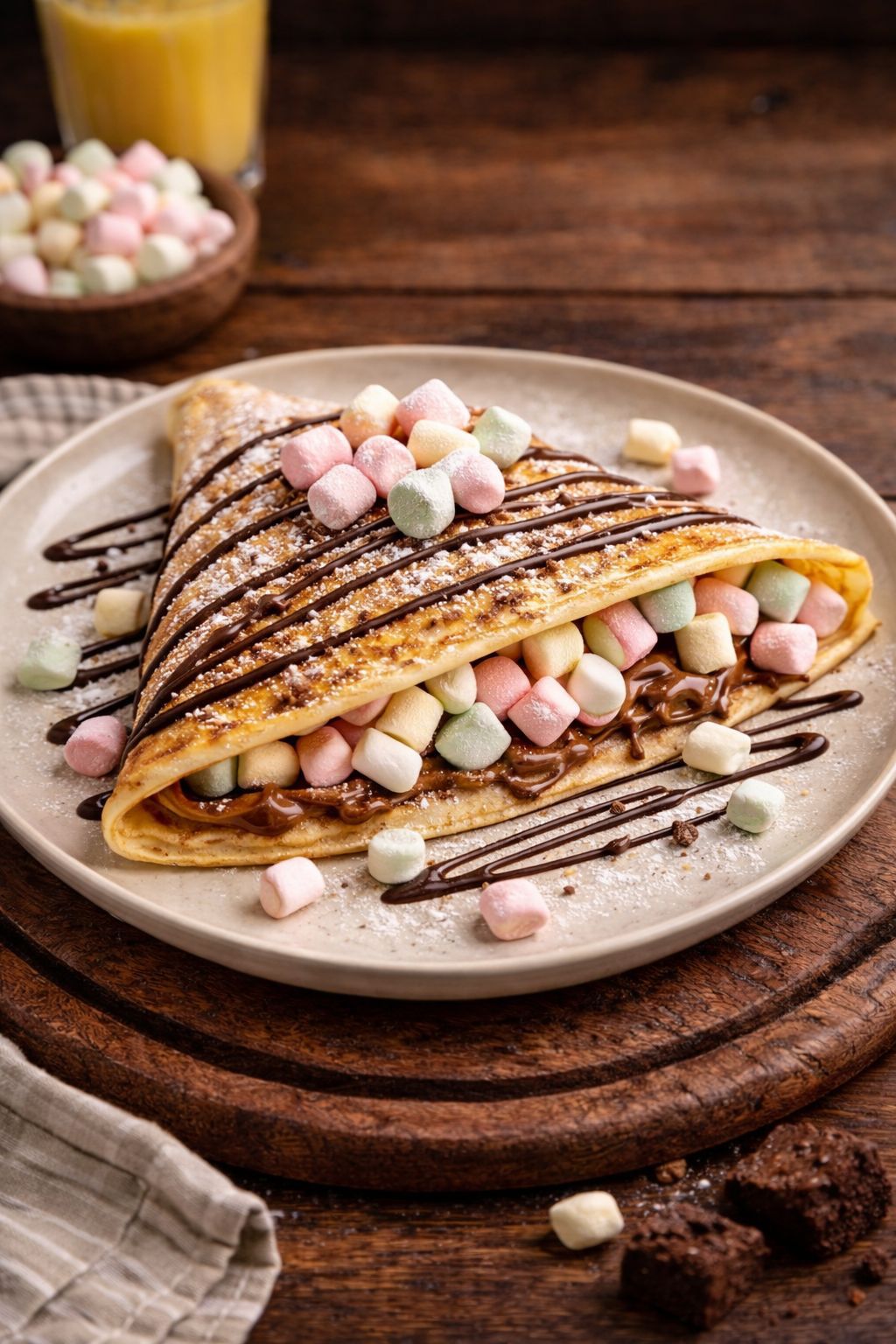Marshmallow Crepe